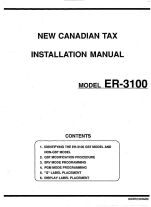 ER-3100 new canadian tax installation
